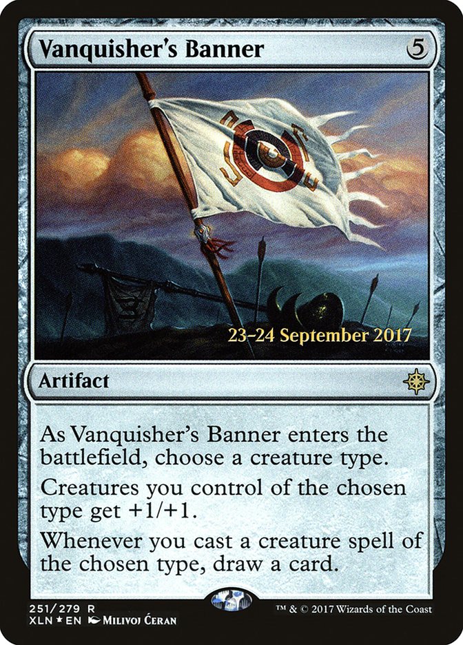 Vanquisher's Banner [Ixalan Prerelease Promos] | Good Games Modbury