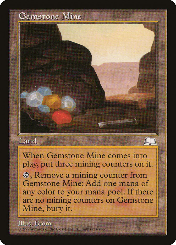 Gemstone Mine [Weatherlight] | Good Games Modbury