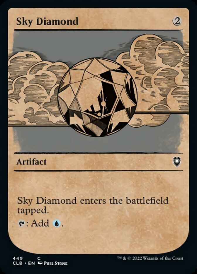 Sky Diamond (Showcase) [Commander Legends: Battle for Baldur's Gate] | Good Games Modbury