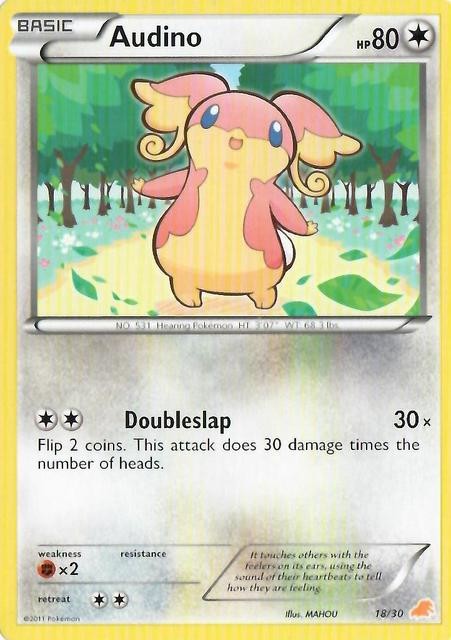 Audino (18/30) [Black & White: Trainer Kit - Excadrill] | Good Games Modbury