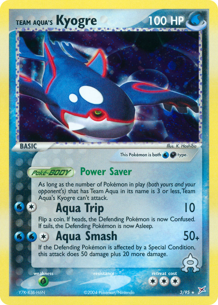 Team Aqua's Kyogre (3/95) (Theme Deck Exclusive) [EX: Team Magma vs Team Aqua] | Good Games Modbury