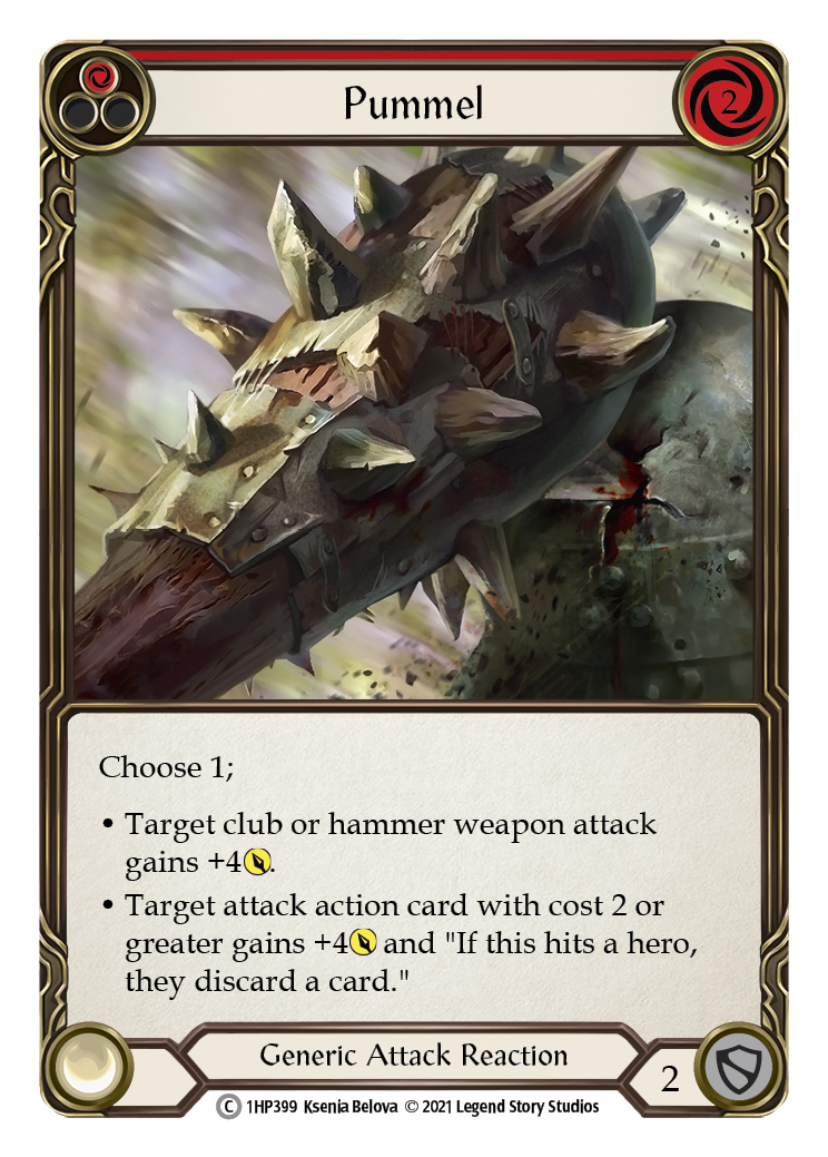 Pummel (Red) [1HP399] (History Pack 1) | Good Games Modbury