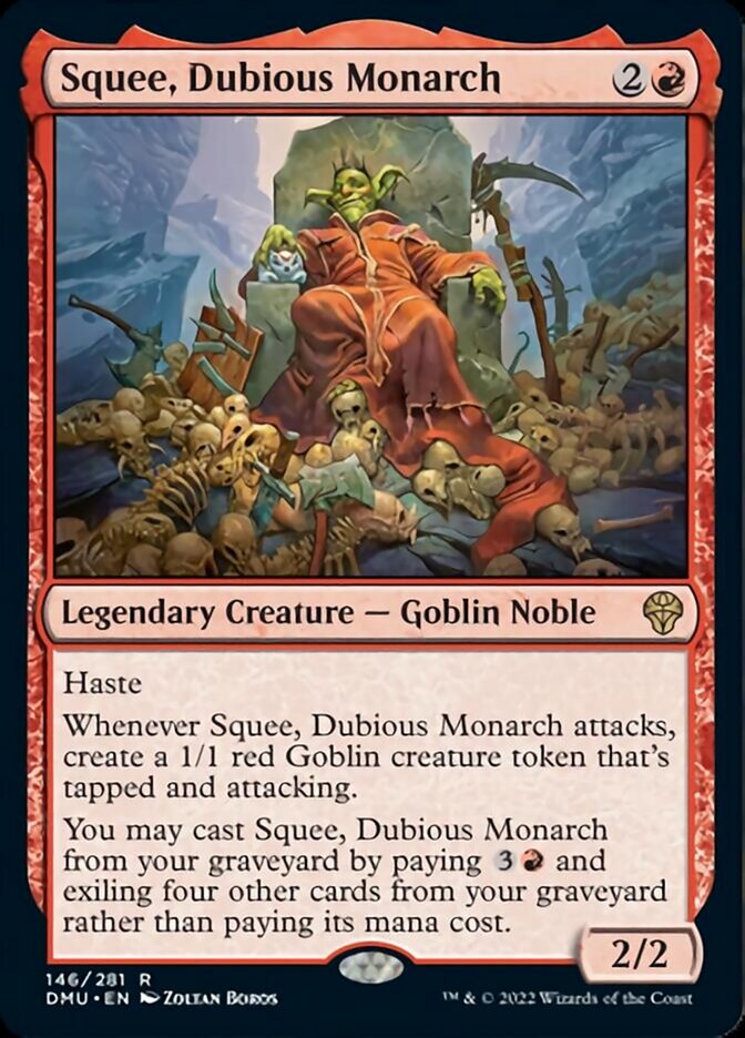 Squee, Dubious Monarch [Dominaria United] | Good Games Modbury