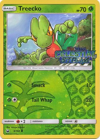 Treecko (8/168) (Toys R Us Exclusive) [Sun & Moon: Celestial Storm] | Good Games Modbury