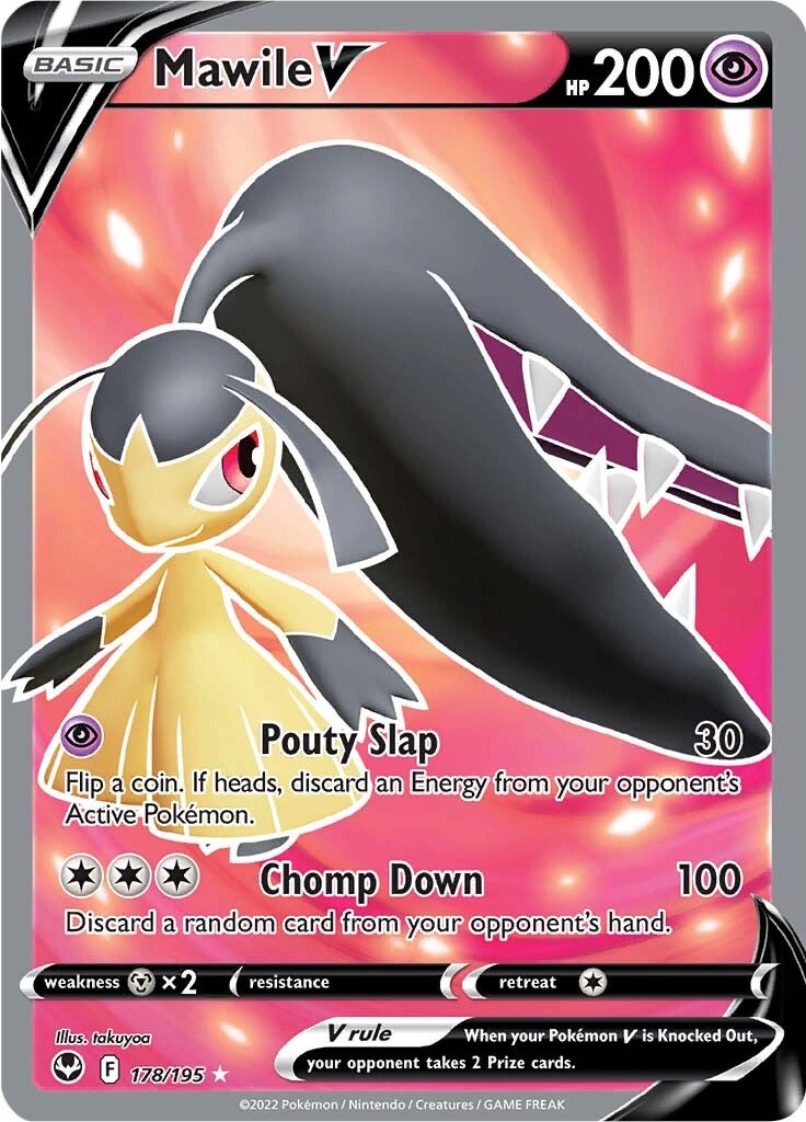 Mawile V (178/195) [Sword & Shield: Silver Tempest] | Good Games Modbury