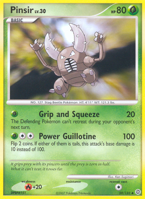 Pinsir (59/132) [Diamond & Pearl: Secret Wonders] | Good Games Modbury