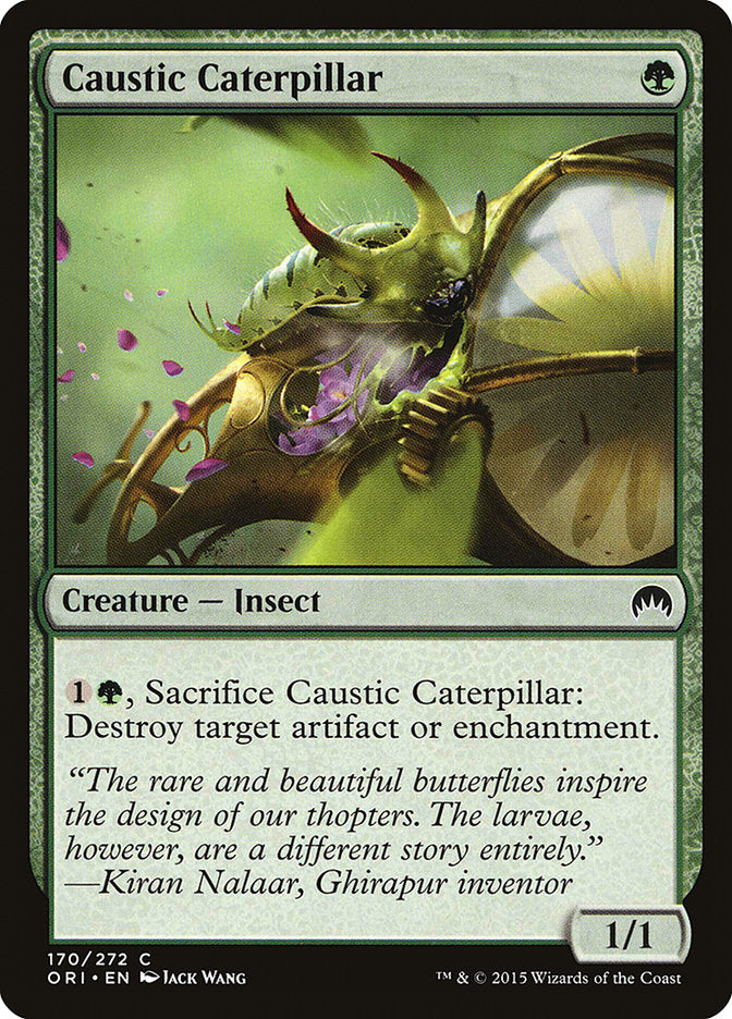 Caustic Caterpillar [Magic Origins] | Good Games Modbury