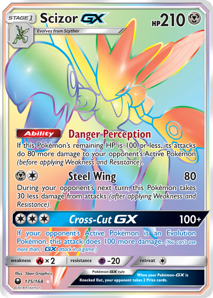 Scizor GX (175/168) [Sun & Moon: Celestial Storm] | Good Games Modbury