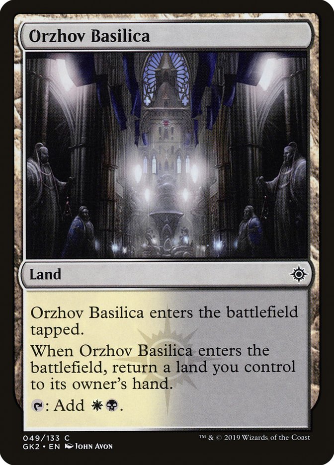 Orzhov Basilica [Ravnica Allegiance Guild Kit] | Good Games Modbury