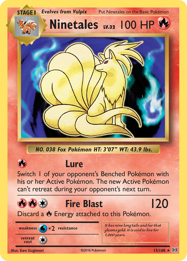 Ninetales (15/108) [XY: Evolutions] | Good Games Modbury