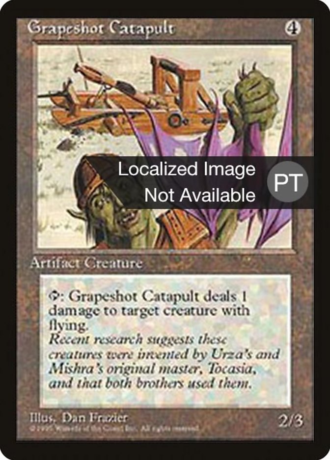 Grapeshot Catapult [Fourth Edition (Foreign Black Border)] | Good Games Modbury