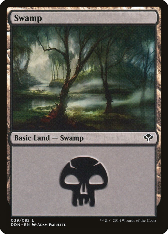 Swamp (39) [Duel Decks: Speed vs. Cunning] | Good Games Modbury