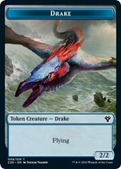 Drake // Insect (018) Double-Sided Token [Commander 2020 Tokens] | Good Games Modbury