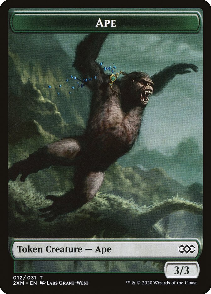 Ape Token [Double Masters Tokens] | Good Games Modbury