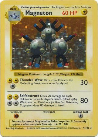 Magneton (9/102) [Base Set Shadowless Unlimited] | Good Games Modbury