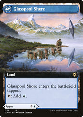 Glasspool Mimic // Glasspool Shore (Extended Art) [Zendikar Rising] | Good Games Modbury