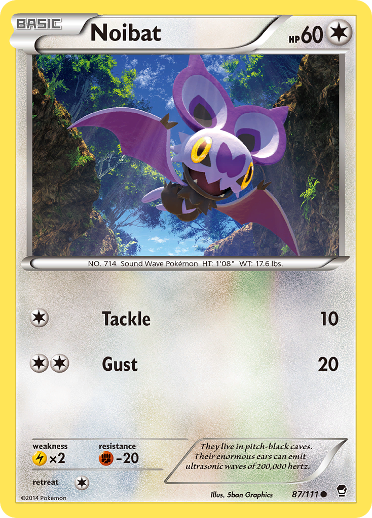 Noibat (87/111) [XY: Furious Fists] | Good Games Modbury