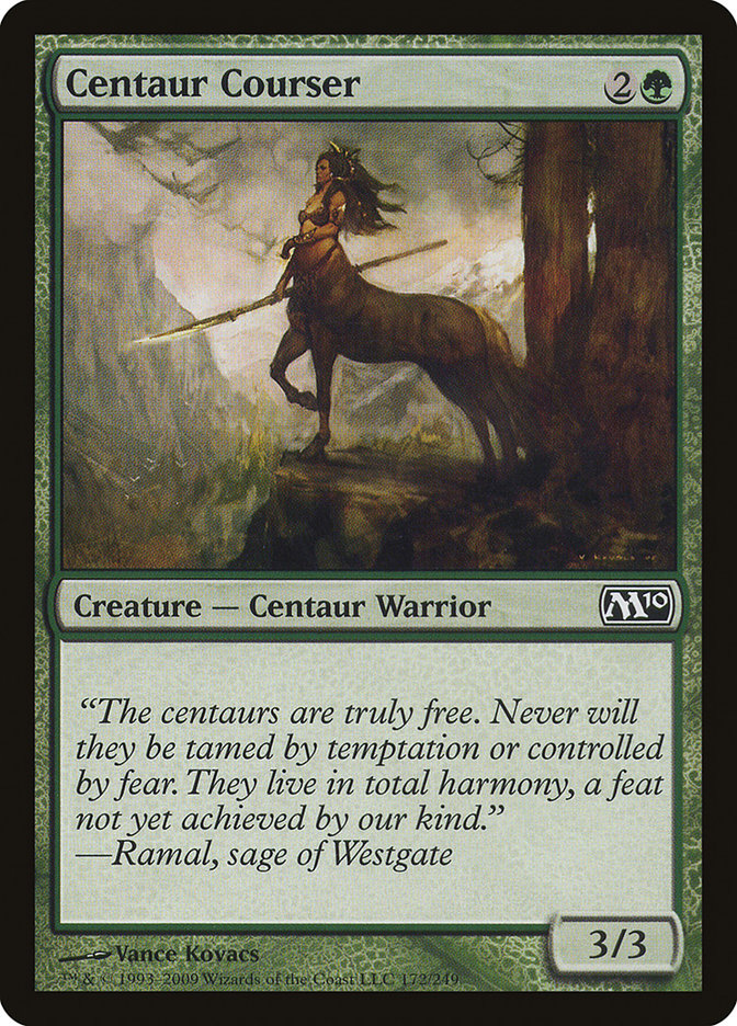 Centaur Courser [Magic 2010] | Good Games Modbury
