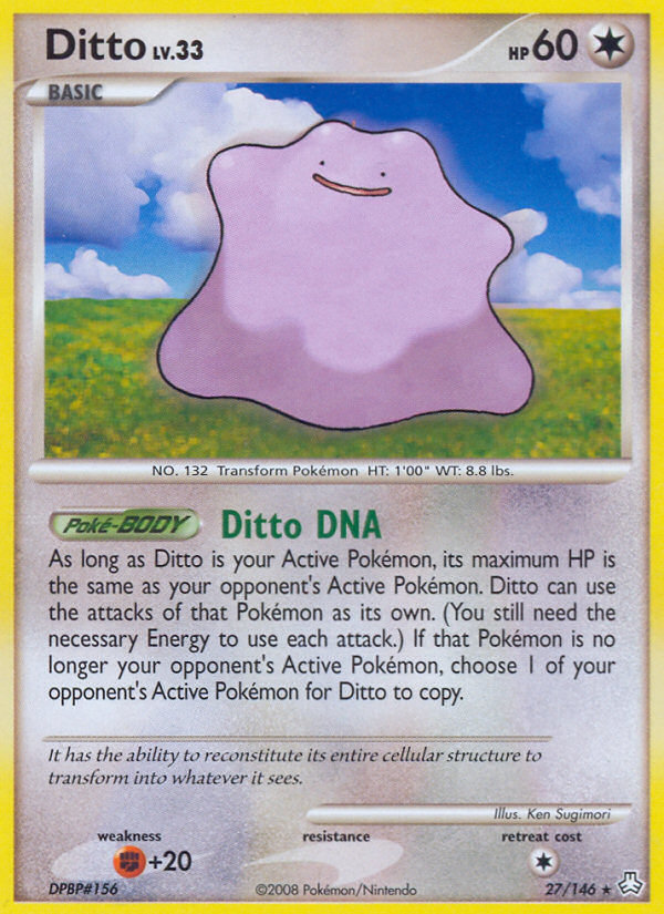 Ditto (27/146) [Diamond & Pearl: Legends Awakened] | Good Games Modbury