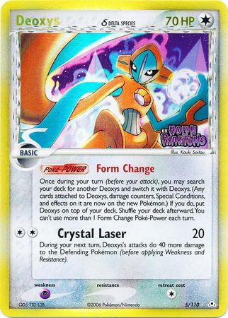 Deoxys (5/110) (Delta Species) (Stamped) [EX: Holon Phantoms] | Good Games Modbury