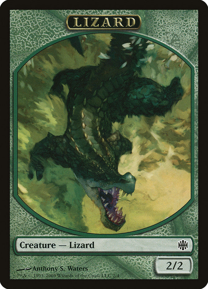 Lizard Token [Alara Reborn Tokens] | Good Games Modbury