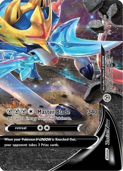 Zacian V-Union (SWSH166) [Sword & Shield: Black Star Promos] | Good Games Modbury