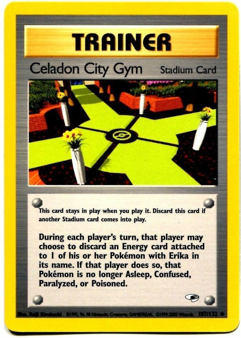 Celadon City Gym (107/132) [Gym Heroes Unlimited] | Good Games Modbury