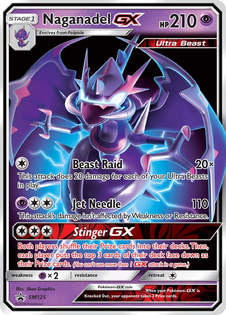 Naganadel GX (SM125) [Sun & Moon: Black Star Promos] | Good Games Modbury