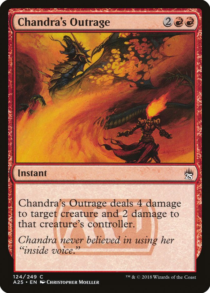 Chandra's Outrage [Masters 25] | Good Games Modbury