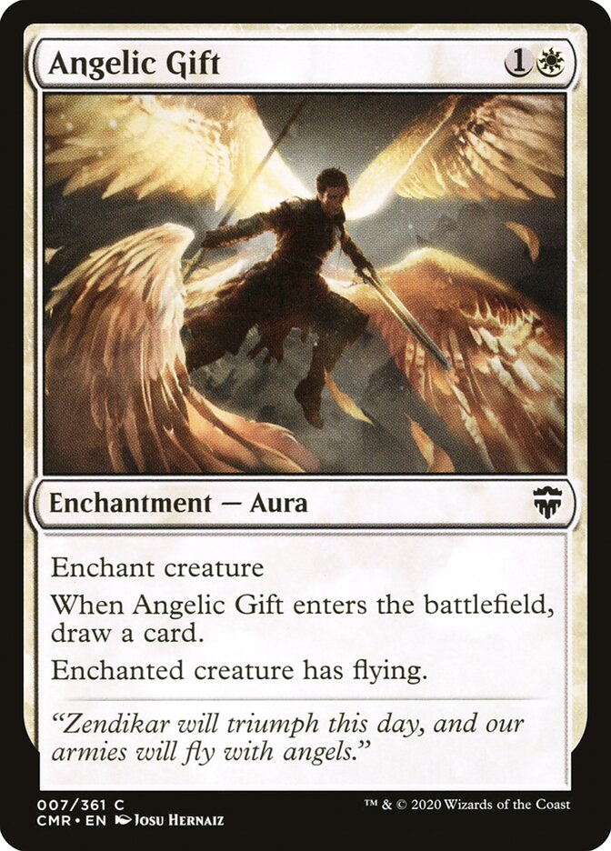 Angelic Gift [Commander Legends] | Good Games Modbury