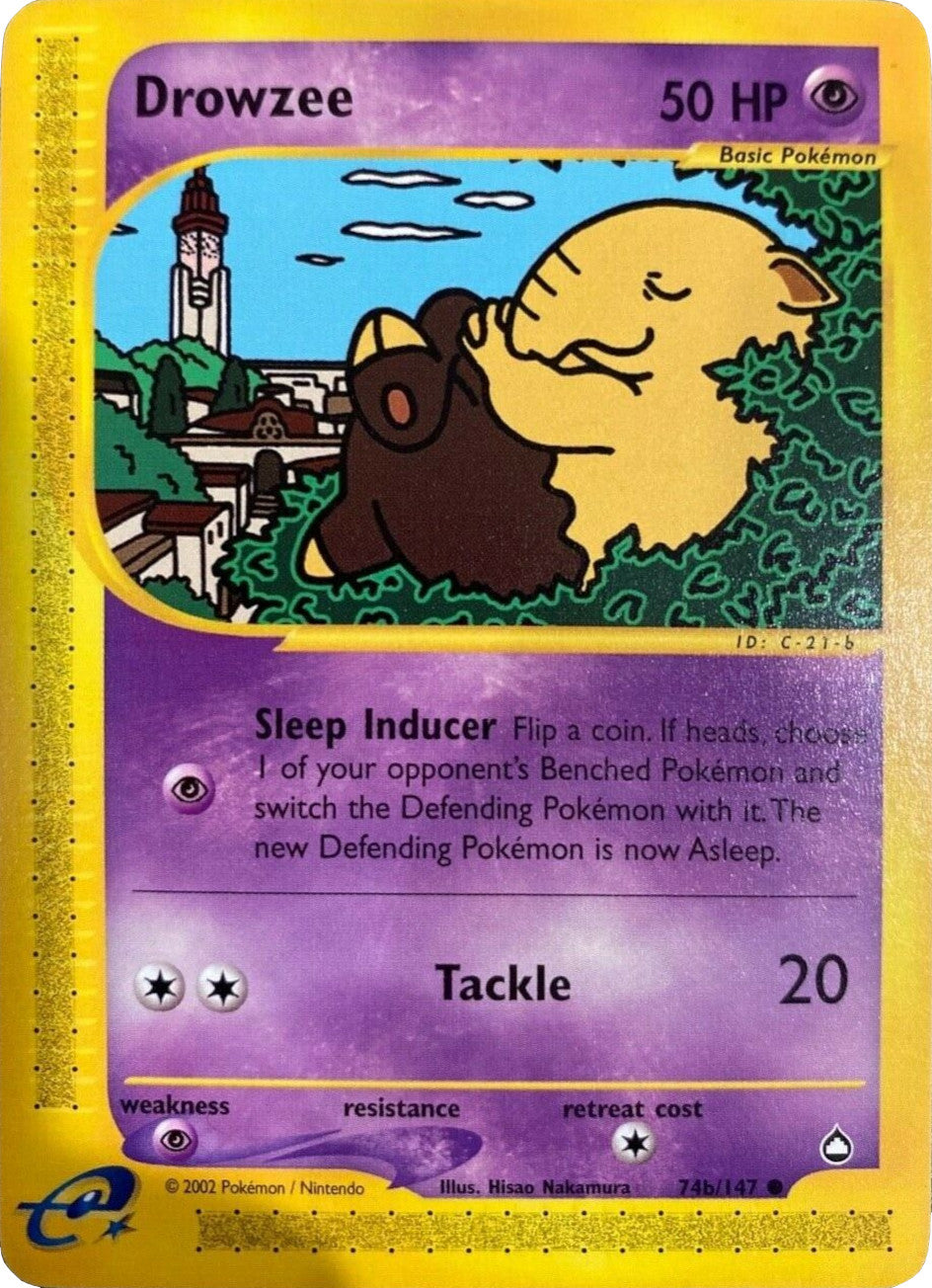 Drowzee (74b/147) [Aquapolis] | Good Games Modbury