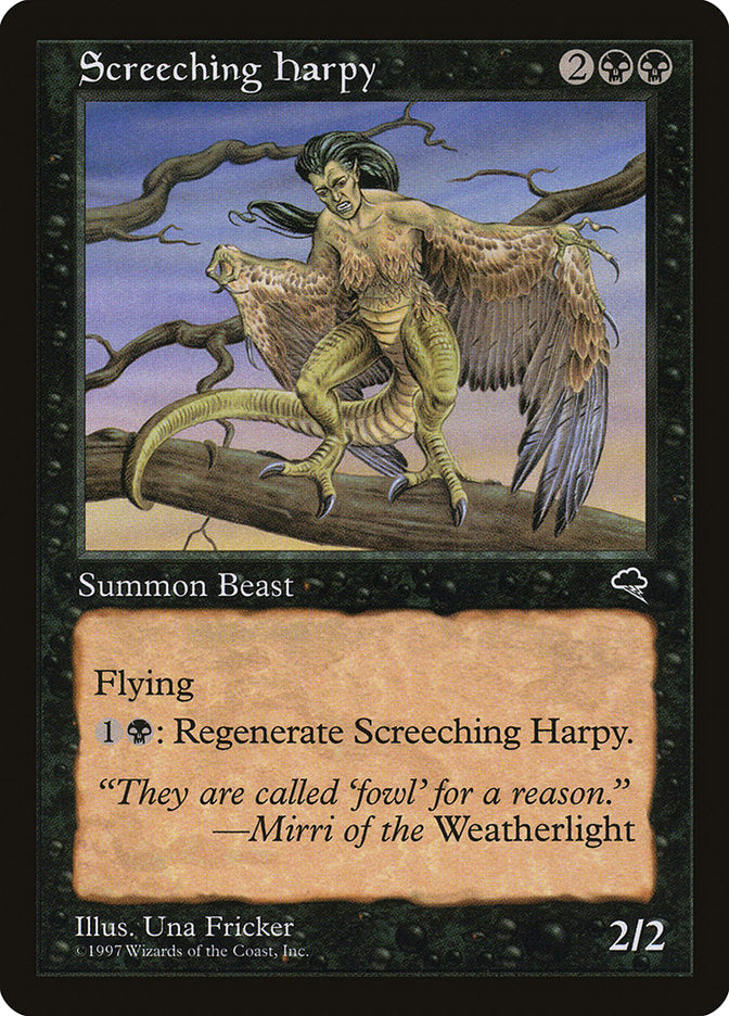 Screeching Harpy [Tempest] | Good Games Modbury
