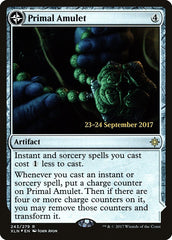 Primal Amulet // Primal Wellspring [Ixalan Prerelease Promos] | Good Games Modbury