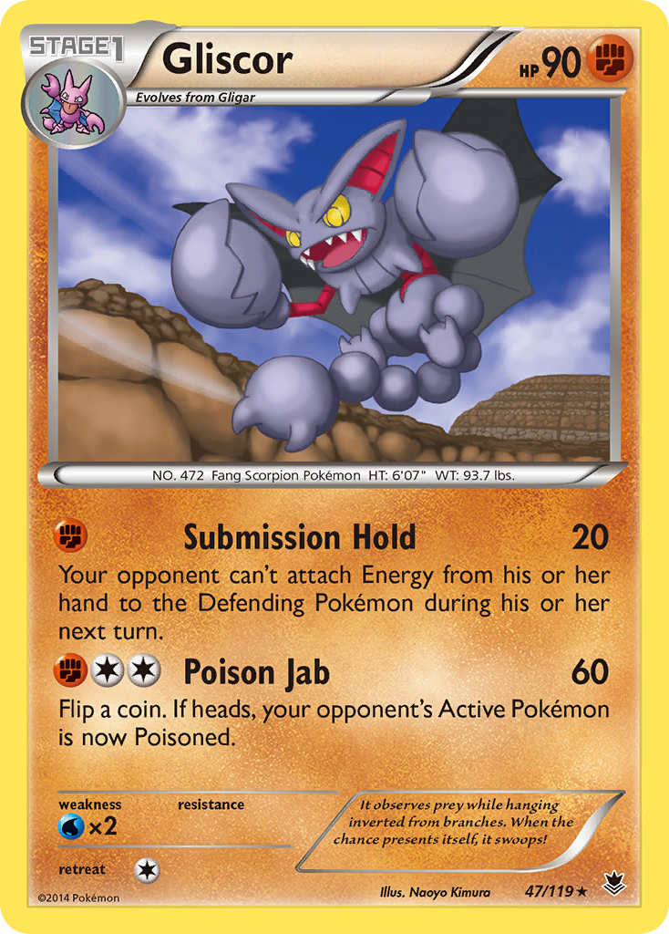 Gliscor (47/119) [XY: Phantom Forces] | Good Games Modbury