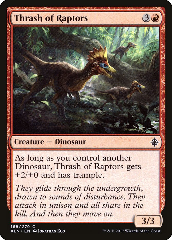 Thrash of Raptors [Ixalan] | Good Games Modbury