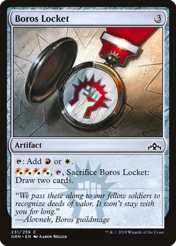 Boros Locket [Guilds of Ravnica] | Good Games Modbury