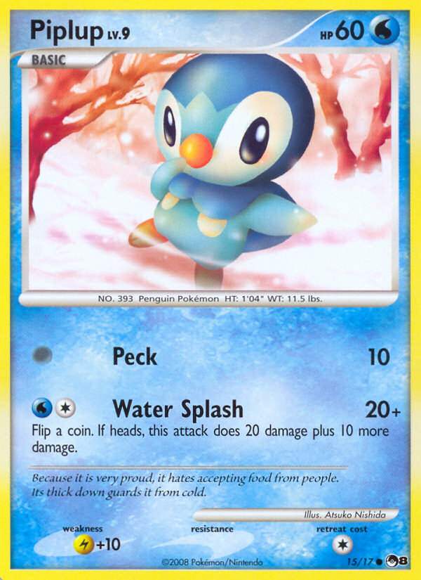 Piplup (15/17) [POP Series 8] | Good Games Modbury