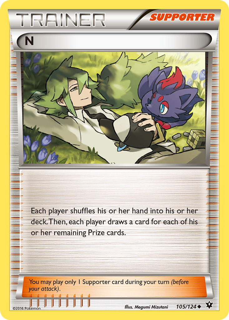 N (105/124) [XY: Fates Collide] | Good Games Modbury