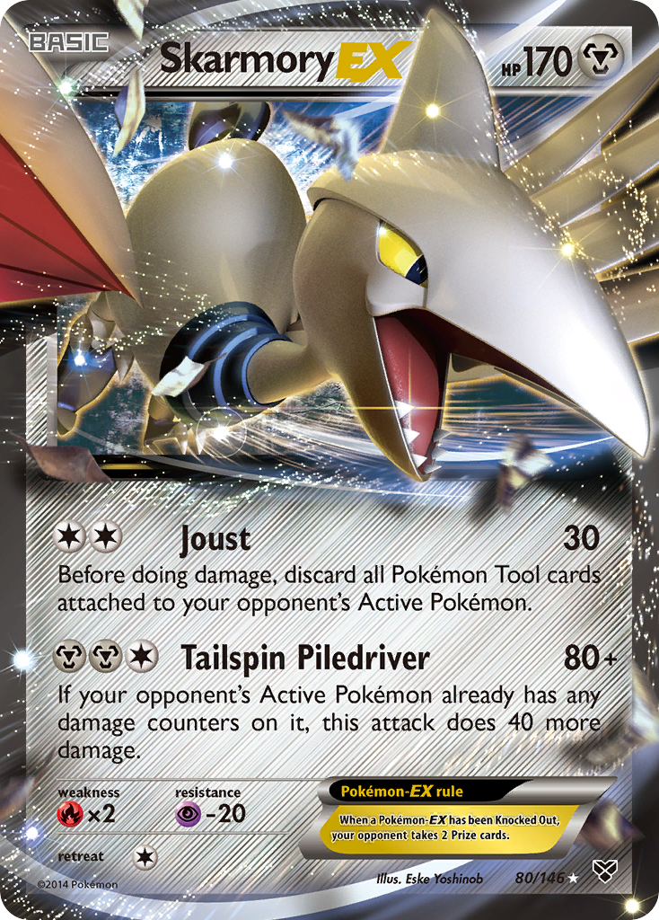 Skarmory EX (80/146) [XY: Base Set] | Good Games Modbury