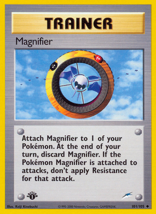 Magnifier (101/105) [Neo Destiny 1st Edition] | Good Games Modbury