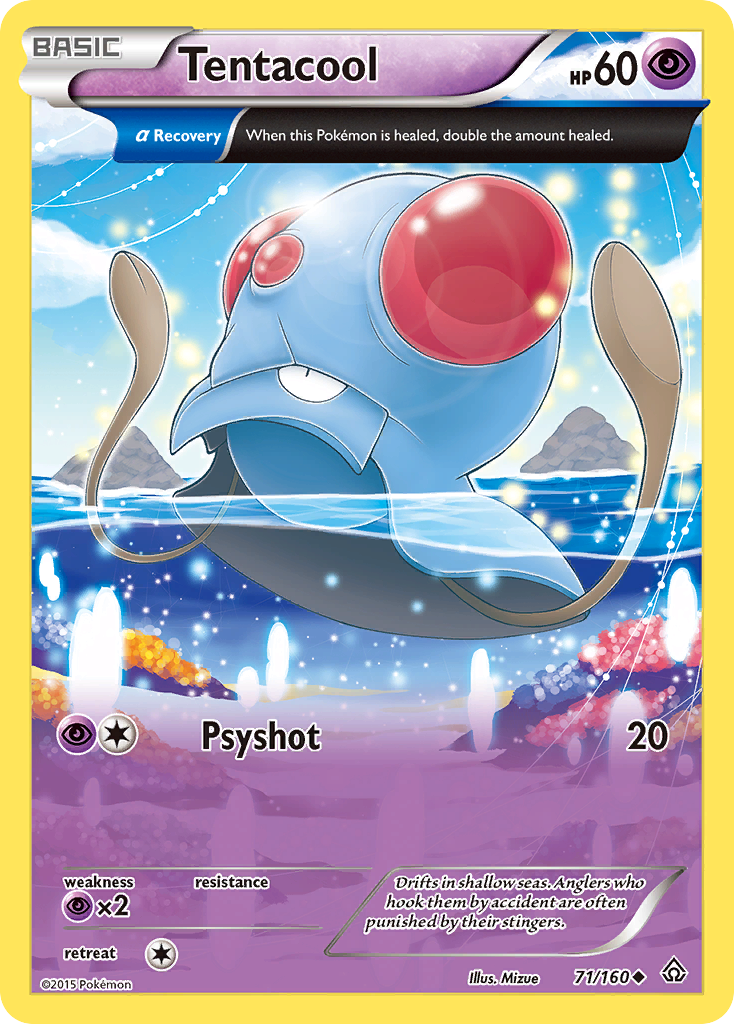 Tentacool (71/160) [XY: Primal Clash] | Good Games Modbury