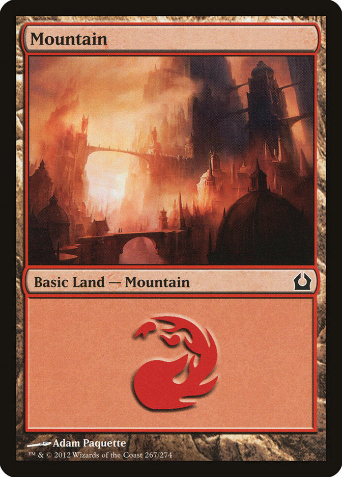 Mountain (267) [Return to Ravnica] | Good Games Modbury