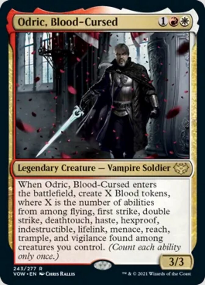 Odric, Blood-Cursed [Innistrad: Crimson Vow] | Good Games Modbury