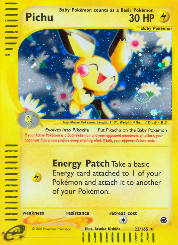 Pichu (22/165) [Expedition: Base Set] | Good Games Modbury