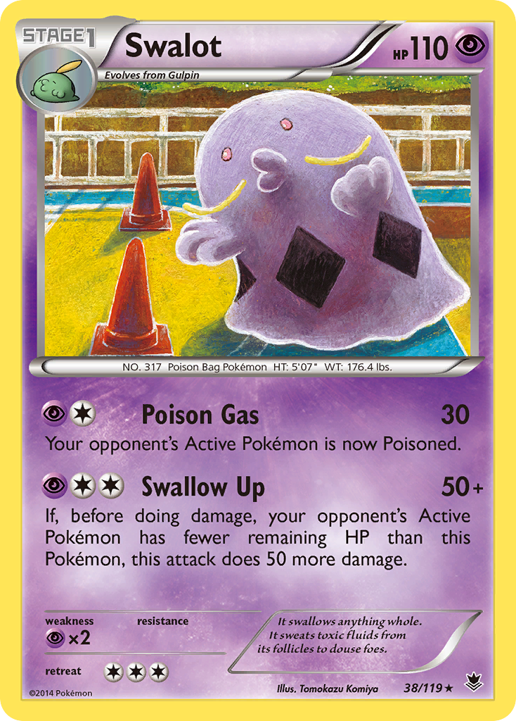 Swalot (38/119) [XY: Phantom Forces] | Good Games Modbury