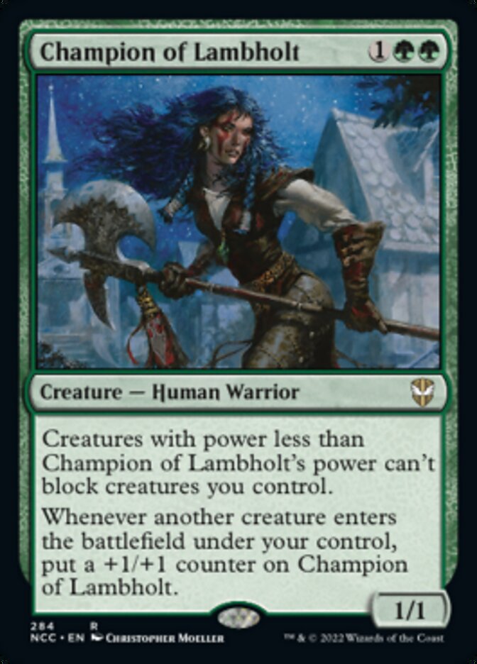 Champion of Lambholt [Streets of New Capenna Commander] | Good Games Modbury