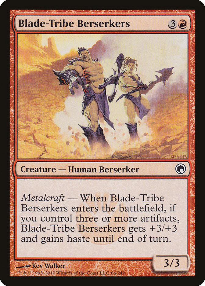 Blade-Tribe Berserkers [Scars of Mirrodin] | Good Games Modbury