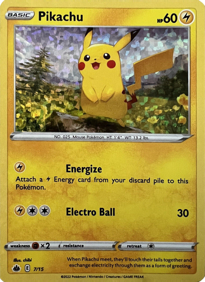 Pikachu (7/15) [McDonald's Promos: Match Battle] | Good Games Modbury