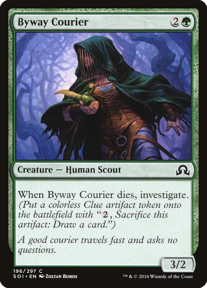 Byway Courier [Shadows over Innistrad] | Good Games Modbury