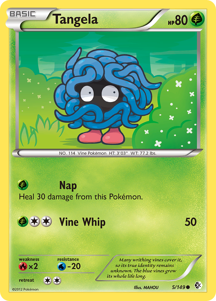 Tangela (5/149) [Black & White: Boundaries Crossed] | Good Games Modbury